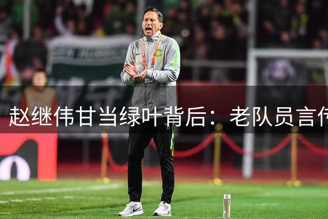 赵继伟甘当绿叶背后：老队员言传身教助男篮重振士气