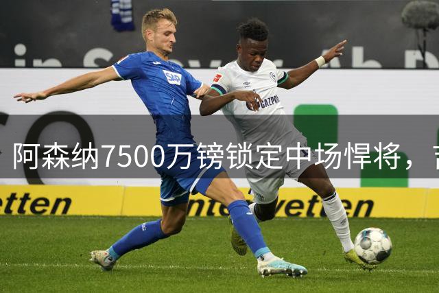 阿森纳7500万镑锁定中场悍将，吉马良斯体检完成